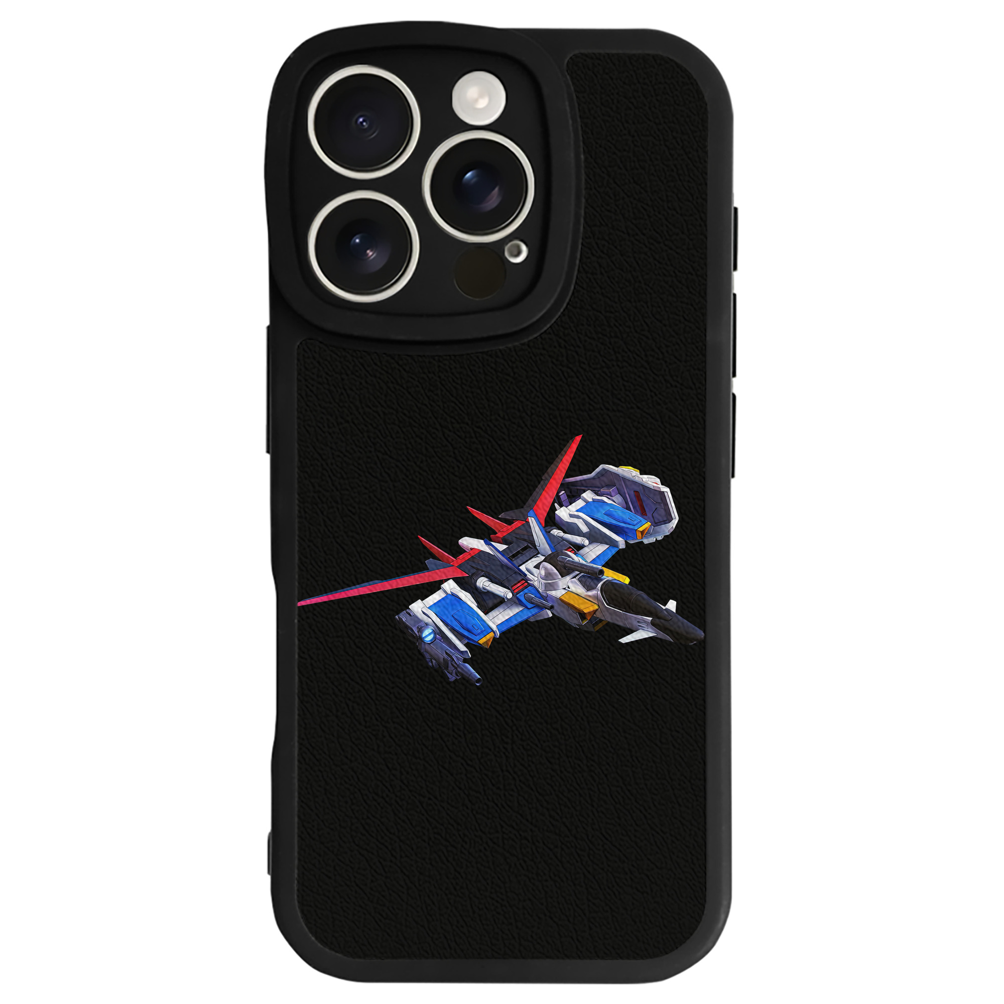 （画像用） 機動戦士ガンダム Mobile Suit Gundam 【iPhone 16シリーズ対応】シリコンスマホケース（レザー調） 材質：シリコン